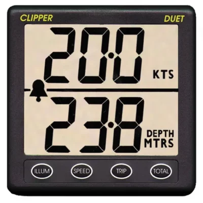 snelheid-diepte meter